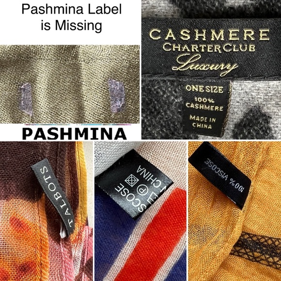 8️⃣Lot of 8 Random Scarves/Wraps/ Shawls-Varying Materials/Brands/Colors/Sizes - Picture 13 of 17